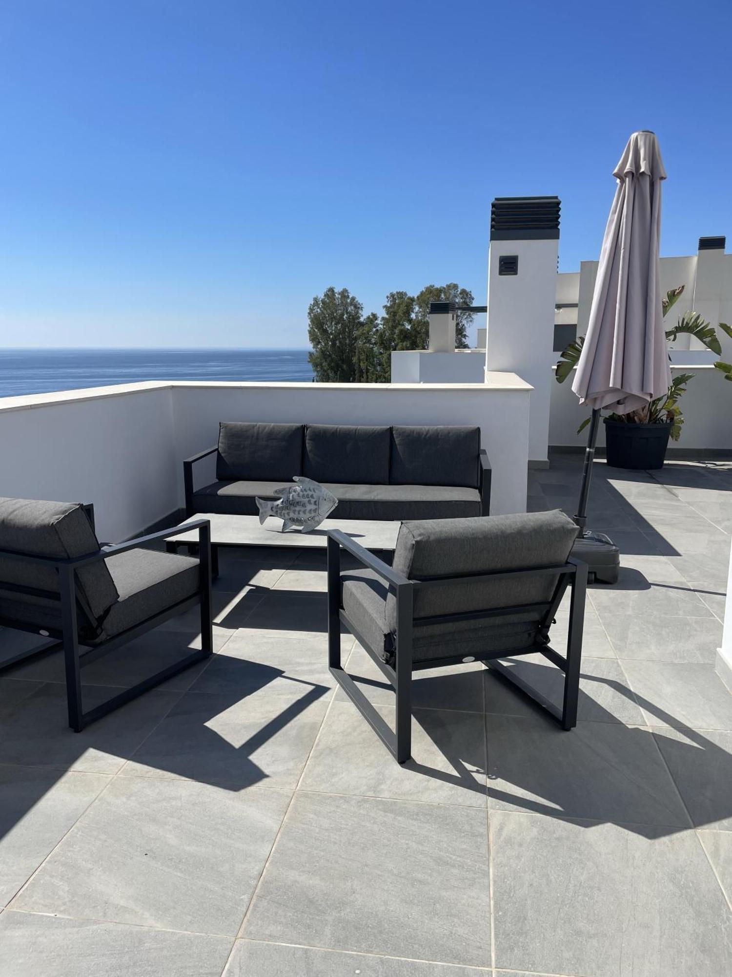 Sunny Penthouse Beach Apartment With Panoramic Views Almuñécar Exteriör bild