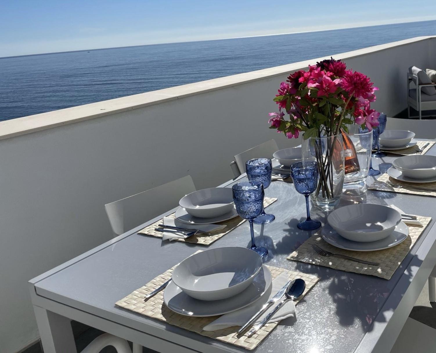 Sunny Penthouse Beach Apartment With Panoramic Views Almuñécar Exteriör bild